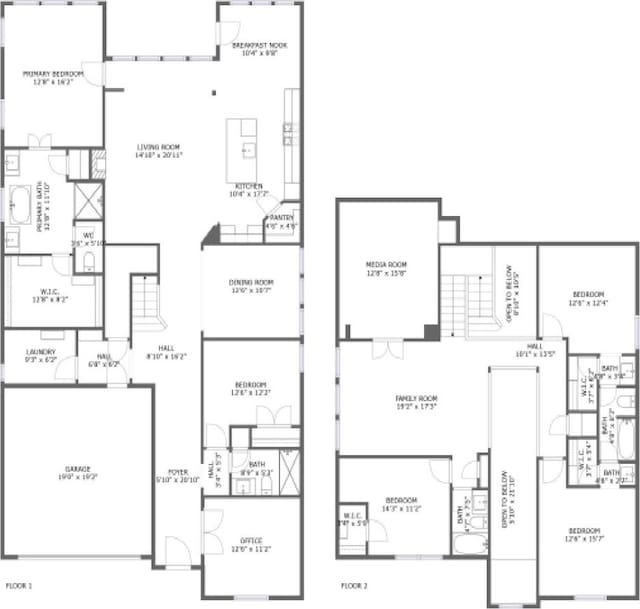 8133 Blumelia Dr, Dallas, TX 75252 - view of home floor plan