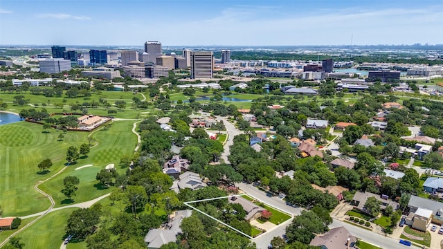 100 La Paz Ct, Irving, TX 75062 - view of urban area featuring a golf club and a nearby body of water