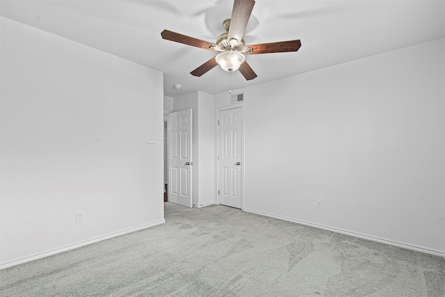 7005 Culver Ave, Fort Worth, TX 76116 - empty room with ceiling fan and carpet