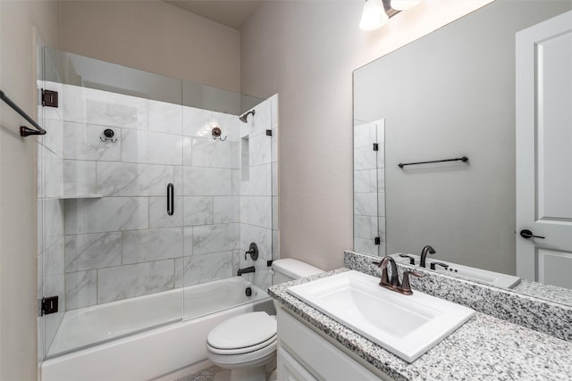 3208 Twin Eagles Dr, Celina, TX 75009 - full bathroom featuring vanity and shower / bath combination with glass door