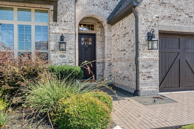 3208 Twin Eagles Dr, Celina, TX 75009 - doorway to property with brick siding
