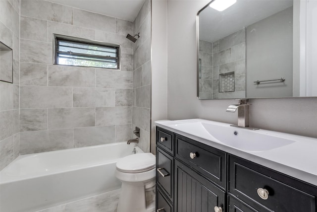 2406 Globe Ave, Dallas, TX 75228 - bathroom featuring vanity and bathtub / shower combination