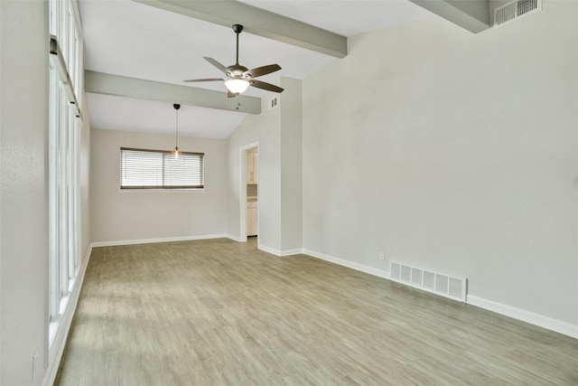 108 Sunnyvale Ter, Hurst, TX 76053 - spare room with wood finished floors and a ceiling fan