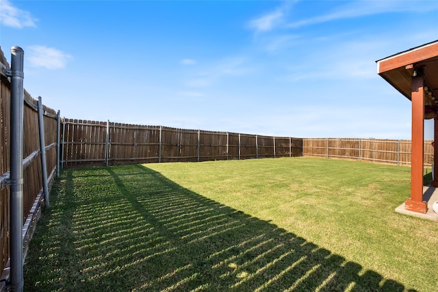 502 Austin Ln, Lavon, TX 75166 - view of fenced backyard