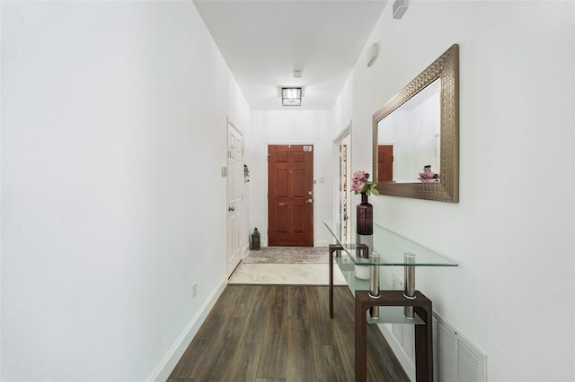 502 Austin Ln, Lavon, TX 75166 - entryway with wood finished floors and baseboards