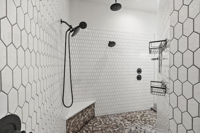1005 Sinopa St, Caddo Mills, TX 75135 - full bathroom with a tile shower