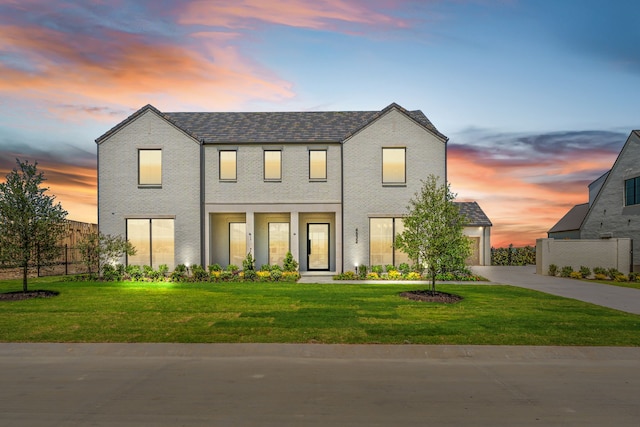 4532 Terroir Dr, Fort Worth, TX 76126 - view of front facade featuring driveway