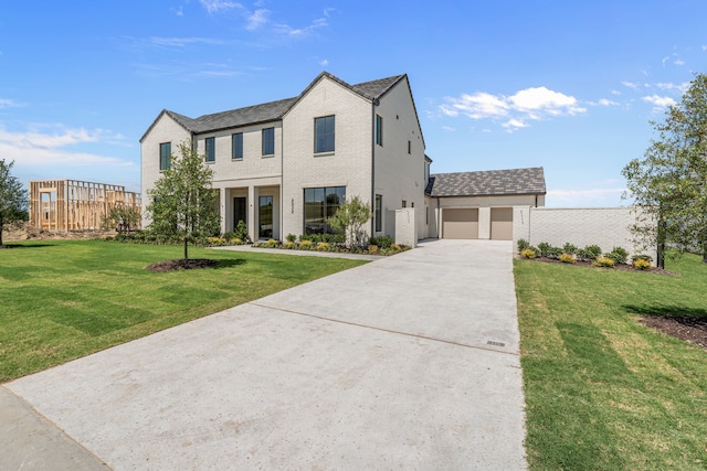 4532 Terroir Dr, Fort Worth, TX 76126 - view of front of house with driveway and an attached garage