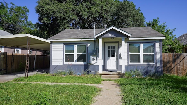 1619 Baylor Ave, Waco, TX 76706 - view of front of property with a carport