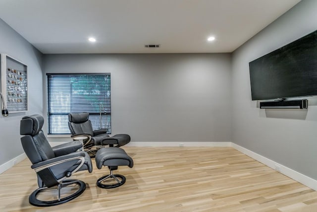 3866 Lively Ln, Dallas, TX 75220 - workout area with wood finished floors and recessed lighting