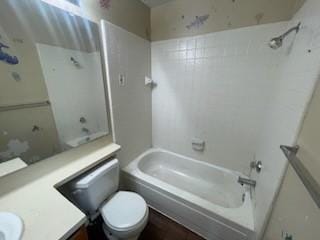 11805 Eloise Dr, Balch Springs, TX 75180 - full bath with vanity and bathing tub / shower combination