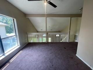 11805 Eloise Dr, Balch Springs, TX 75180 - bonus room featuring a ceiling fan and carpet floors