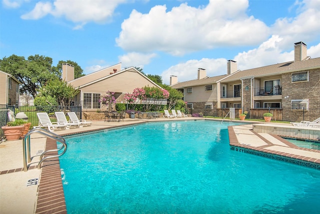 4748 Old Bent Tree Ln Unit 701, Dallas, TX 75287 - community pool featuring a patio