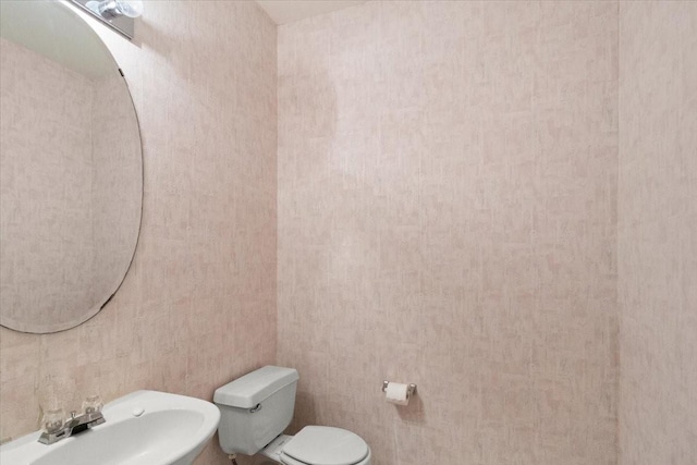 1100 Bellingham Pl, Arlington, TX 76001 - bathroom with toilet and a sink
