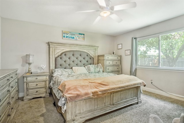 5905 Northfield Dr, Fort Worth, TX 76179 - bedroom featuring light colored carpet and a ceiling fan