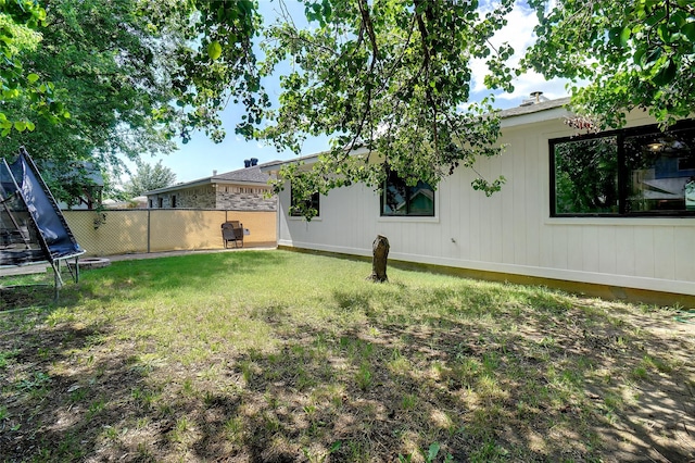 5905 Northfield Dr, Fort Worth, TX 76179 - view of yard with a trampoline