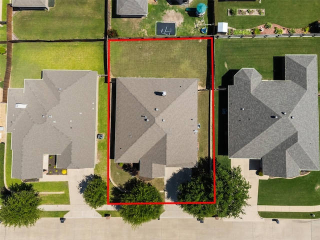 6308 Harold Creek Dr, Fort Worth, TX 76179 - aerial view