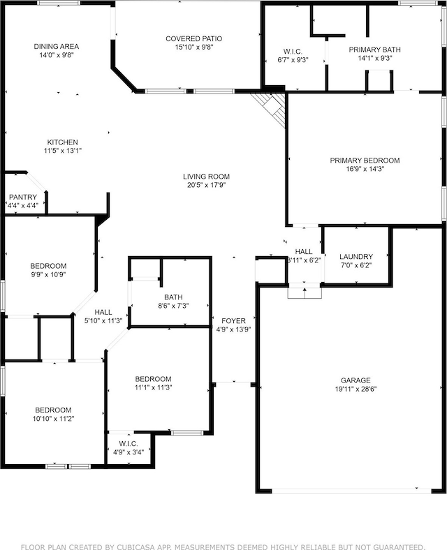 6308 Harold Creek Dr, Fort Worth, TX 76179 - view of home floor plan