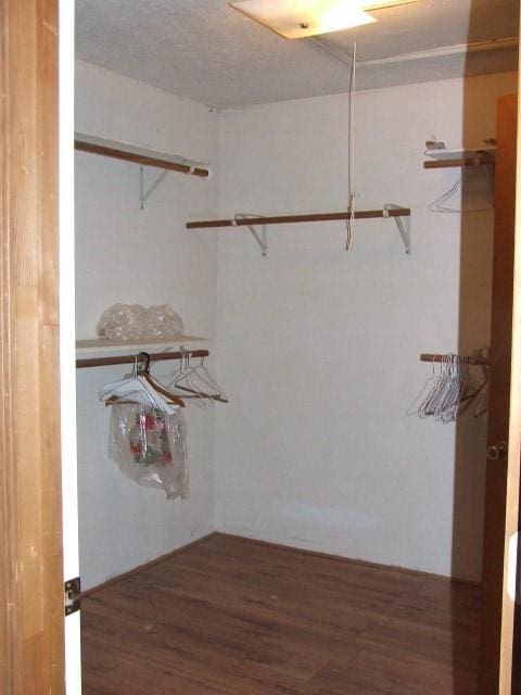 1729 Lindy Ln, Irving, TX 75060 - spacious closet featuring wood finished floors