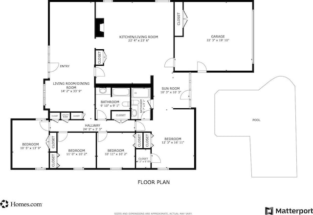 10305 Robindale Dr, Dallas, TX 75238 - view of room layout
