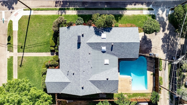 10305 Robindale Dr, Dallas, TX 75238 - aerial view of a pool