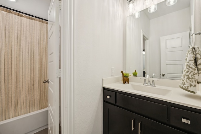 307 Misty Ln, Argyle, TX 76226 - full bath with vanity and shower / bath combo