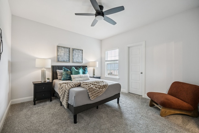 307 Misty Ln, Argyle, TX 76226 - bedroom featuring carpet floors and a ceiling fan