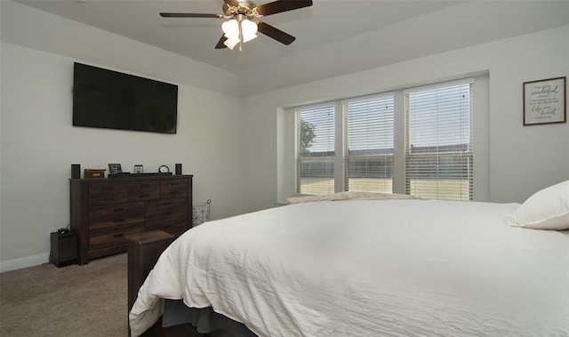 219 Spruce Valley Dr, Justin, TX 76247 - bedroom featuring carpet and a ceiling fan