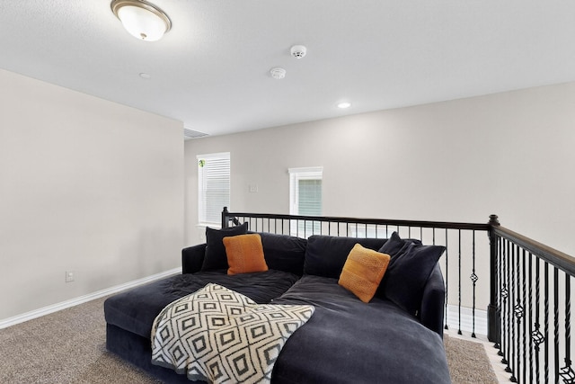 1848 Indigo Ln, Forney, TX 75126 - carpeted living room with baseboards