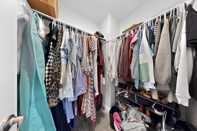 1848 Indigo Ln, Forney, TX 75126 - walk in closet featuring carpet