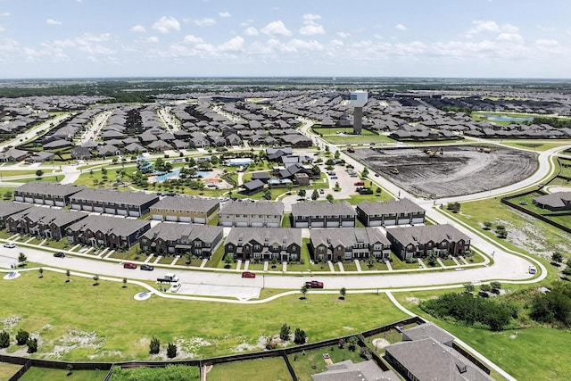 1848 Indigo Ln, Forney, TX 75126 - aerial perspective of suburban area featuring a large body of water