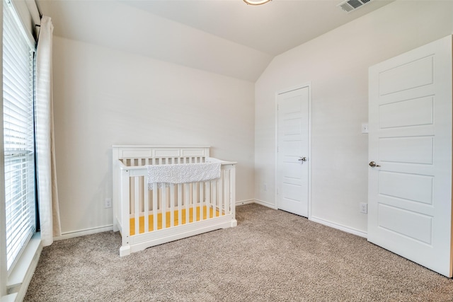 276 Jefferson Ln, Fate, TX 75189 - unfurnished bedroom with carpet flooring and lofted ceiling