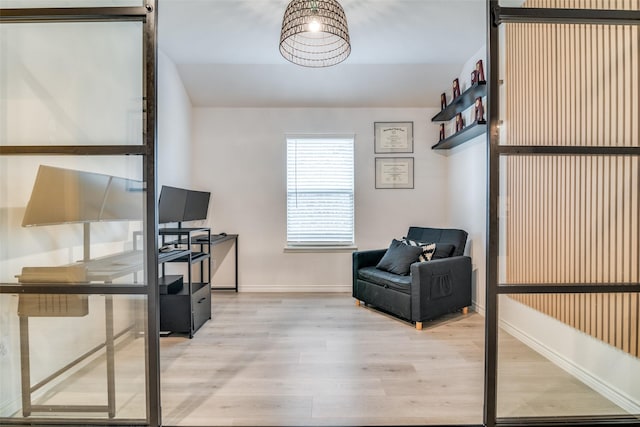 276 Jefferson Ln, Fate, TX 75189 - sitting room with light wood finished floors and baseboards
