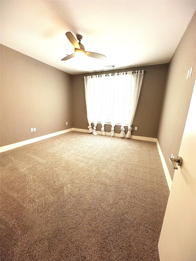 3517 Windhaven Pkwy Unit 1209, Lewisville, TX 75056 - carpeted spare room featuring ceiling fan and baseboards