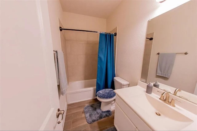 1844 Rio Costilla Rd, Fort Worth, TX 76131 - full bathroom featuring vanity and shower / bathtub combination with curtain