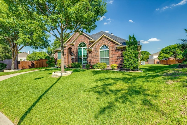 8600 Digby Dr, Plano, TX 75025 - view of front of home featuring brick siding and a shingled roof