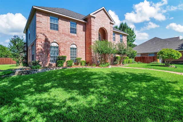 2904 Champlin Ct, Richardson, TX 75082 - view of front facade with brick siding
