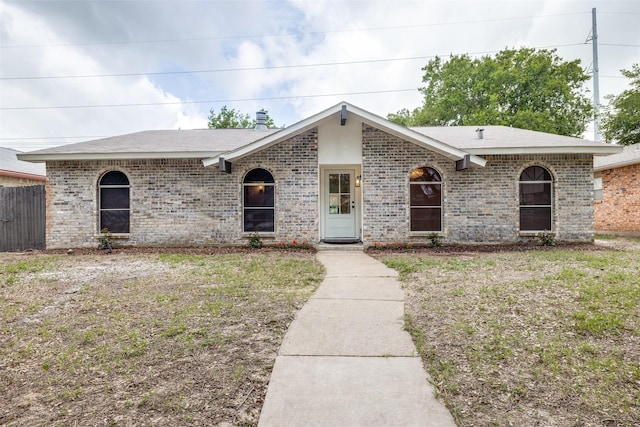 3525 S Elm Dr, Grand Prairie, TX 75052 - view of front of house with brick siding