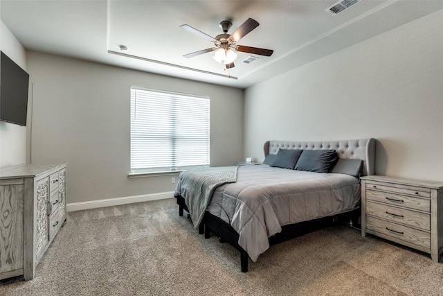 11825 Wulstone Rd, Fort Worth, TX 76052 - bedroom featuring light colored carpet and ceiling fan