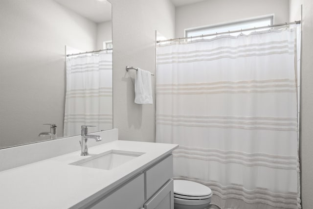 171 Tanager Dr, Rhome, TX 76078 - bathroom featuring vanity and a shower with shower curtain