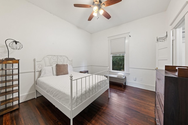 5502 Victor, Dallas, TX 75214 - bedroom featuring hardwood / wood-style flooring and vaulted ceiling