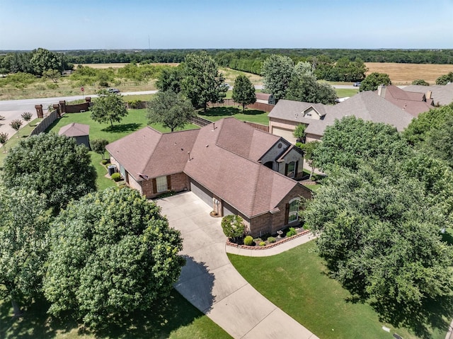 101 Indian Paint Dr, Justin, TX 76247 - view from above of property