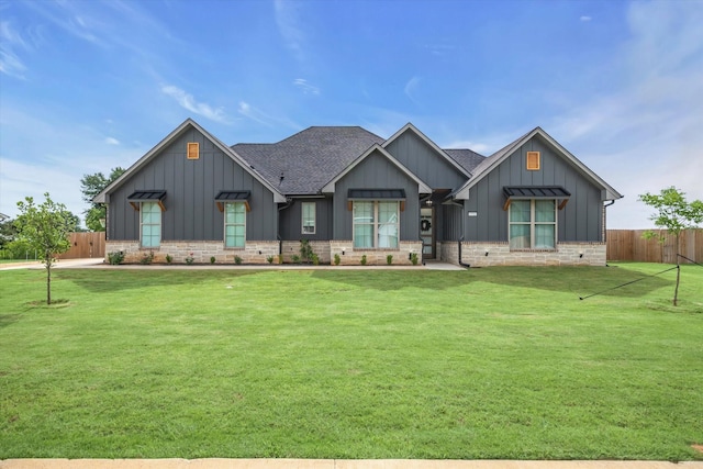 12457 Maplewood Dr, Lindale, TX 75771 - modern farmhouse with board and batten siding and roof with shingles