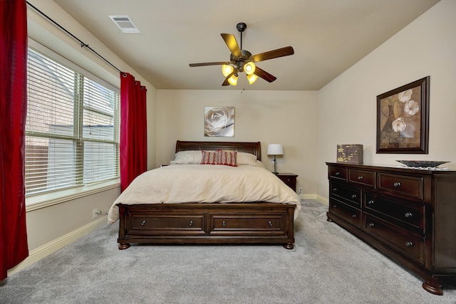7219 Brisa Rd, Grand Prairie, TX 75054 - bedroom featuring light colored carpet and a ceiling fan