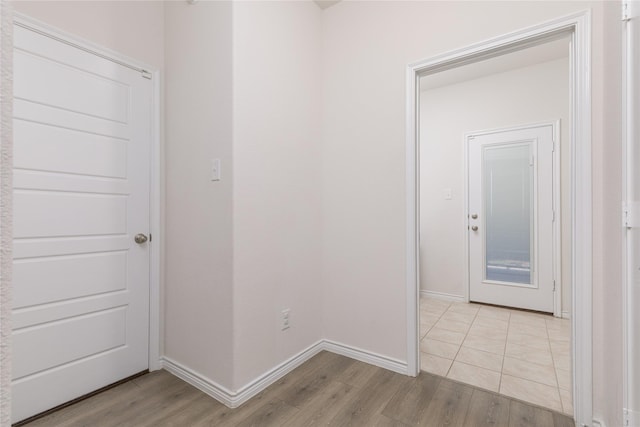 2265 Obsidian Dr, Little Elm, TX 76227 - corridor featuring light wood-type flooring and baseboards