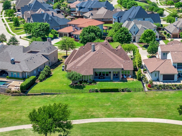 1400 Lakeside Dr, Prosper, TX 75078 - aerial perspective of suburban area