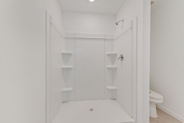 1657 Crested Way, Fort Worth, TX 76140 - full bath with a stall shower and wood finished floors
