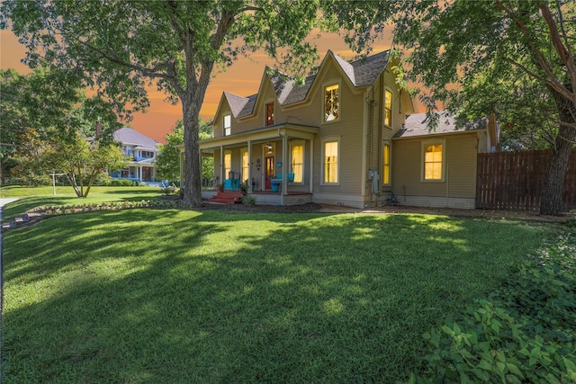 401 N Benge, Mckinney, TX 75069 - view of front of property featuring a porch