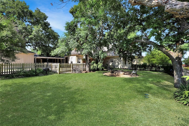 401 N Benge, Mckinney, TX 75069 - view of fenced yard