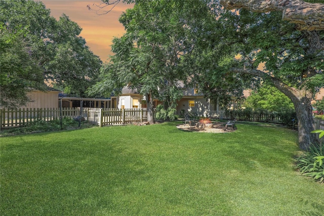401 N Benge, Mckinney, TX 75069 - view of fenced yard